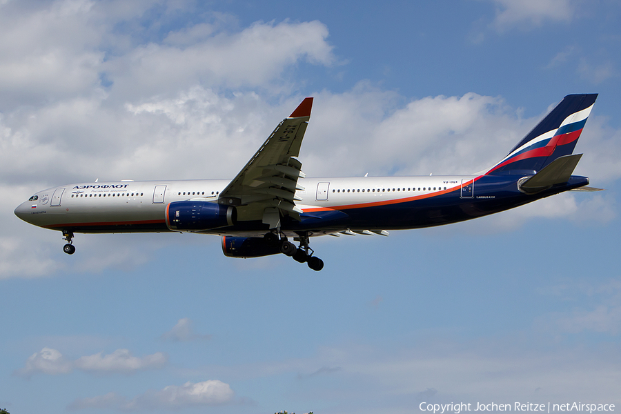 Aeroflot - Russian Airlines Airbus A330-343E (VQ-BQX) | Photo 112198