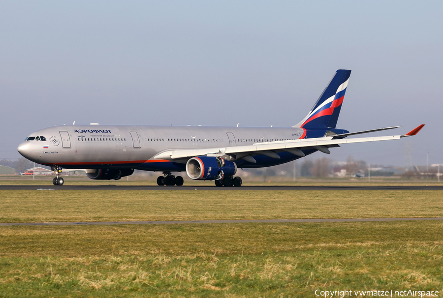 Aeroflot - Russian Airlines Airbus A330-343E (VQ-BQX) | Photo 297130