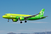 S7 Airlines Airbus A320-271N (VQ-BRA) at  Barcelona - El Prat, Spain