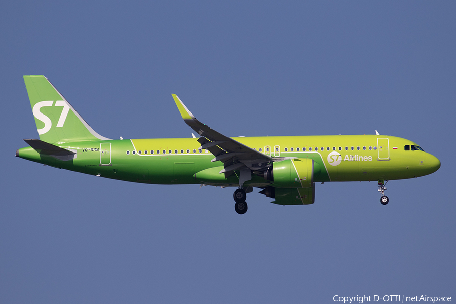 S7 Airlines Airbus A320-271N (VQ-BRB) | Photo 284918