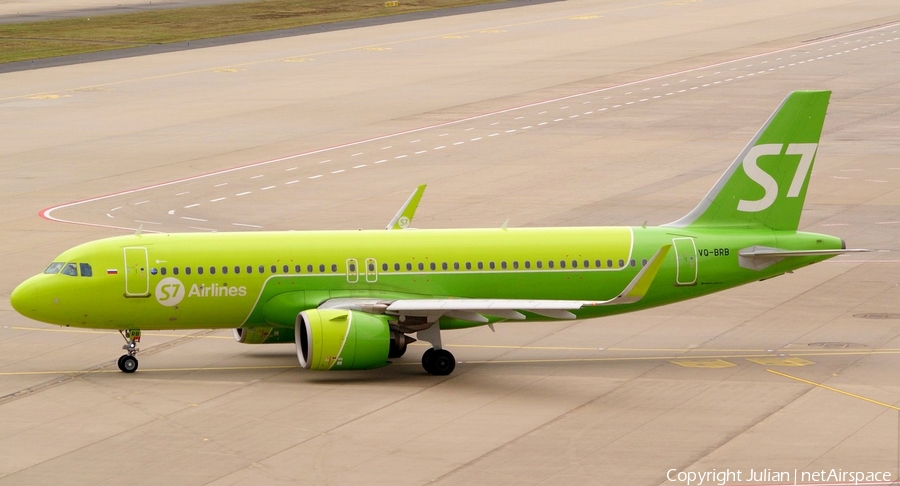 S7 Airlines Airbus A320-271N (VQ-BRB) | Photo 446051