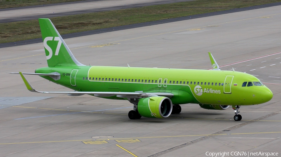 S7 Airlines Airbus A320-271N (VQ-BRB) | Photo 446062