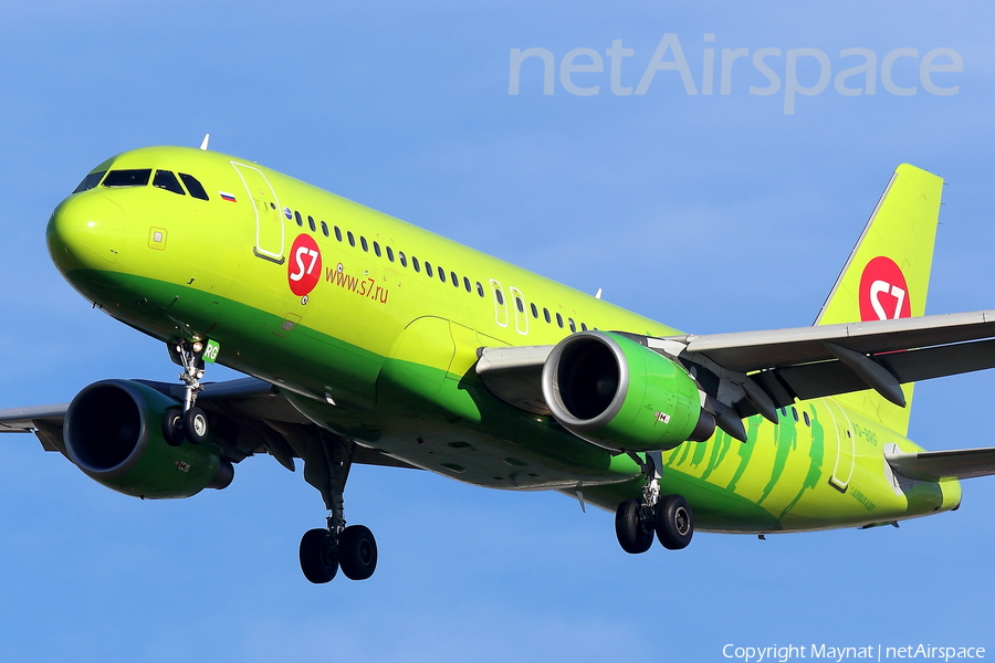 S7 Airlines Airbus A320-214 (VQ-BRG) | Photo 141416