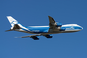 AirBridge Cargo Boeing 747-8HVF (VQ-BRH) at  Barcelona - El Prat, Spain