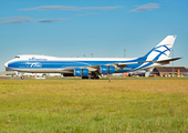 AirBridge Cargo Boeing 747-8HVF (VQ-BRH) at  Oslo - Gardermoen, Norway