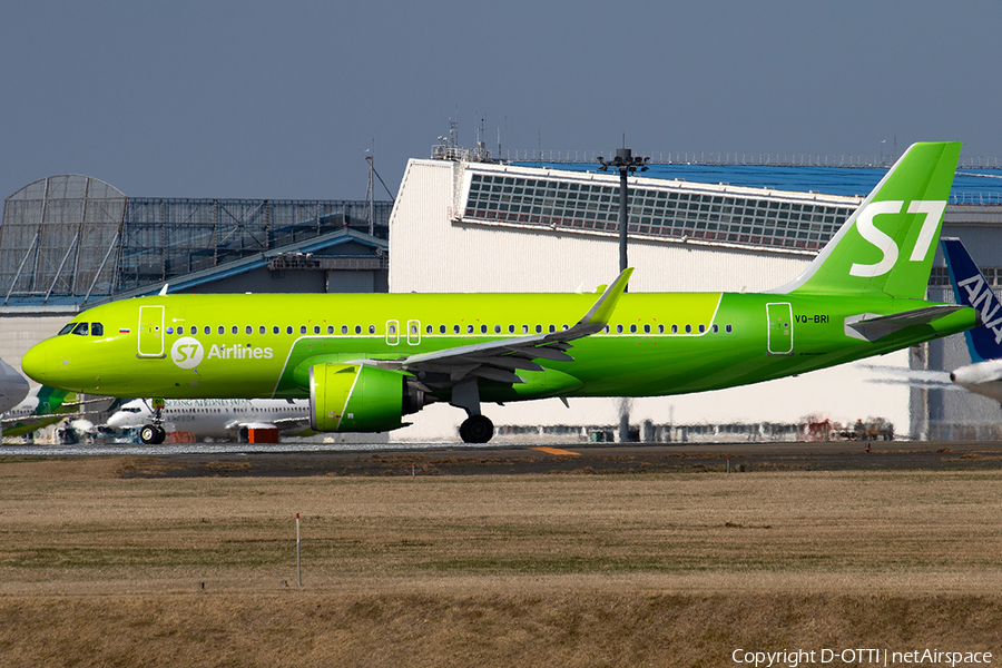 S7 Airlines Airbus A320-271N (VQ-BRI) | Photo 384526