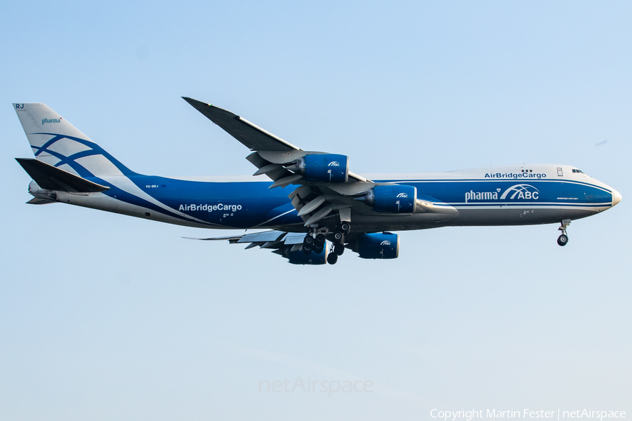 AirBridge Cargo Boeing 747-8HVF (VQ-BRJ) | Photo 402507