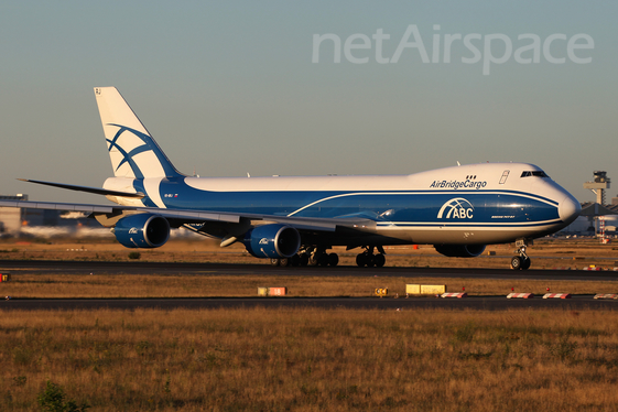 AirBridge Cargo Boeing 747-8HVF (VQ-BRJ) at  Frankfurt am Main, Germany