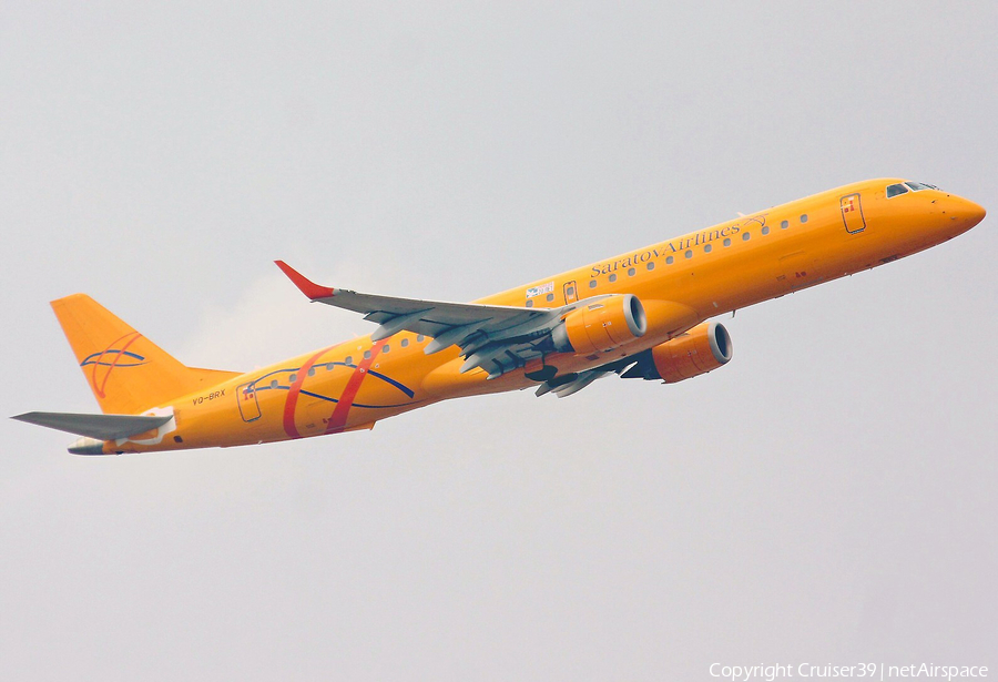 Saratov Airlines Embraer ERJ-195AR (ERJ-190-200 IGW) (VQ-BRX) | Photo 136130
