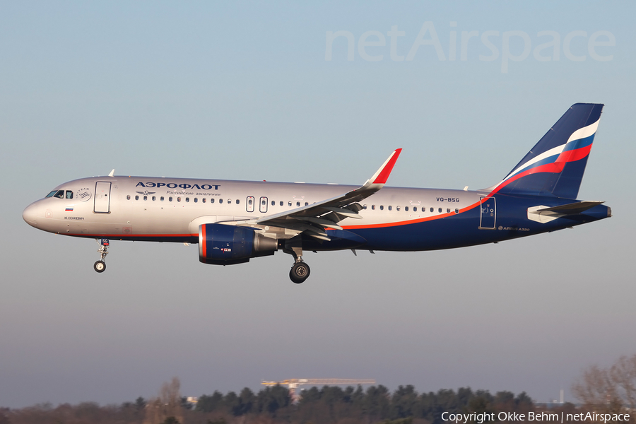 Aeroflot - Russian Airlines Airbus A320-214 (VQ-BSG) | Photo 137481