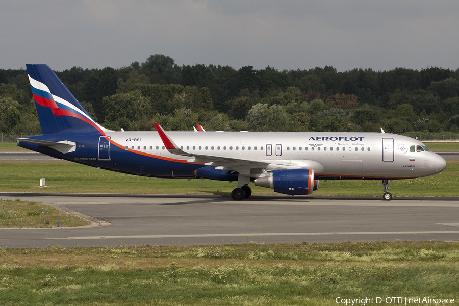 Aeroflot - Russian Airlines Airbus A320-214 (VQ-BSI) | Photo 448811