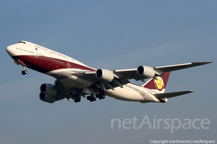 Qatar Amiri Flight Boeing 747-8ZV(BBJ) (VQ-BSK) | Photo 224808