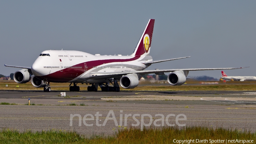 Qatar Amiri Flight Boeing 747-8ZV(BBJ) (VQ-BSK) | Photo 237973