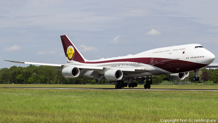 Qatar Amiri Flight Boeing 747-8ZV(BBJ) (VQ-BSK) | Photo 109085