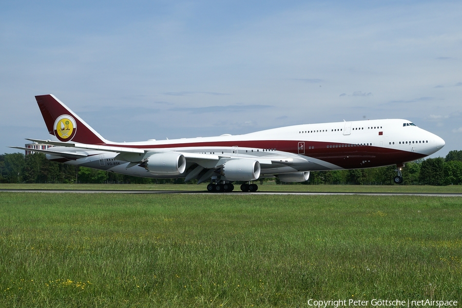 Qatar Amiri Flight Boeing 747-8ZV(BBJ) (VQ-BSK) | Photo 109089