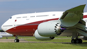 Qatar Amiri Flight Boeing 747-8ZV(BBJ) (VQ-BSK) at  Hamburg - Fuhlsbuettel (Helmut Schmidt), Germany