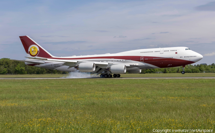 Qatar Amiri Flight Boeing 747-8ZV(BBJ) (VQ-BSK) | Photo 200350