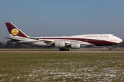 Qatar Amiri Flight Boeing 747-8ZV(BBJ) (VQ-BSK) at  Hamburg - Fuhlsbuettel (Helmut Schmidt), Germany