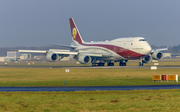 Qatar Amiri Flight Boeing 747-8ZV(BBJ) (VQ-BSK) at  Hamburg - Fuhlsbuettel (Helmut Schmidt), Germany