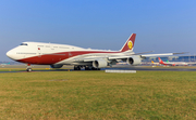 Qatar Amiri Flight Boeing 747-8ZV(BBJ) (VQ-BSK) at  Hamburg - Fuhlsbuettel (Helmut Schmidt), Germany
