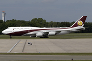 Qatar Amiri Flight Boeing 747-8ZV(BBJ) (VQ-BSK) at  Hamburg - Fuhlsbuettel (Helmut Schmidt), Germany