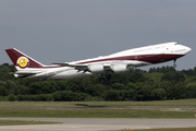 Qatar Amiri Flight Boeing 747-8ZV(BBJ) (VQ-BSK) at  Hamburg - Fuhlsbuettel (Helmut Schmidt), Germany