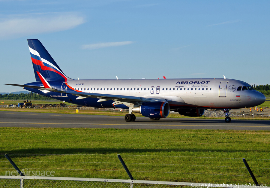 Aeroflot - Russian Airlines Airbus A320-214 (VQ-BSL) | Photo 49750