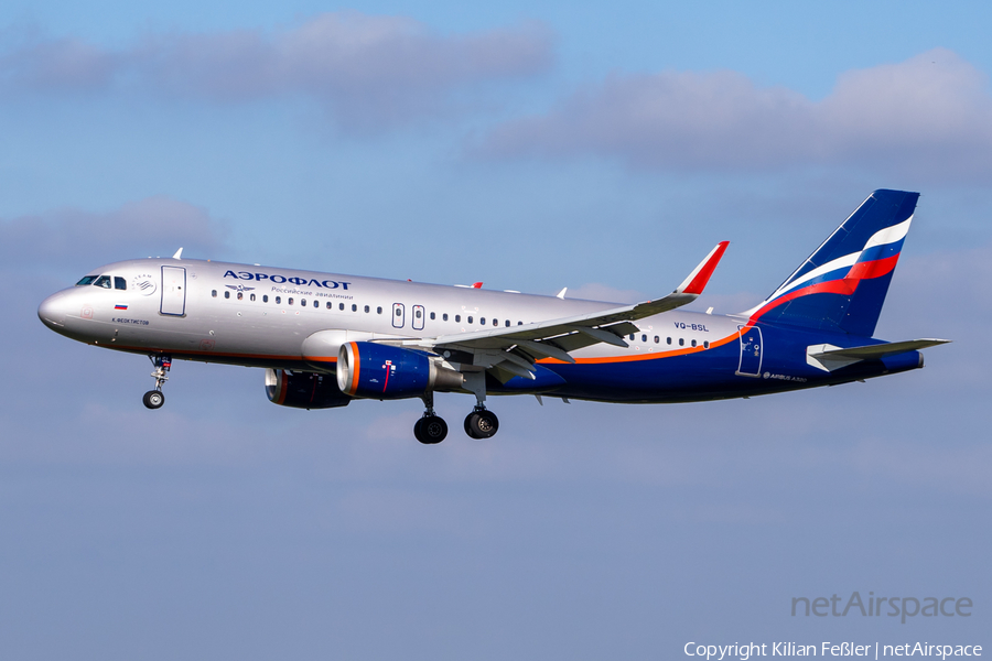 Aeroflot - Russian Airlines Airbus A320-214 (VQ-BSL) | Photo 411434