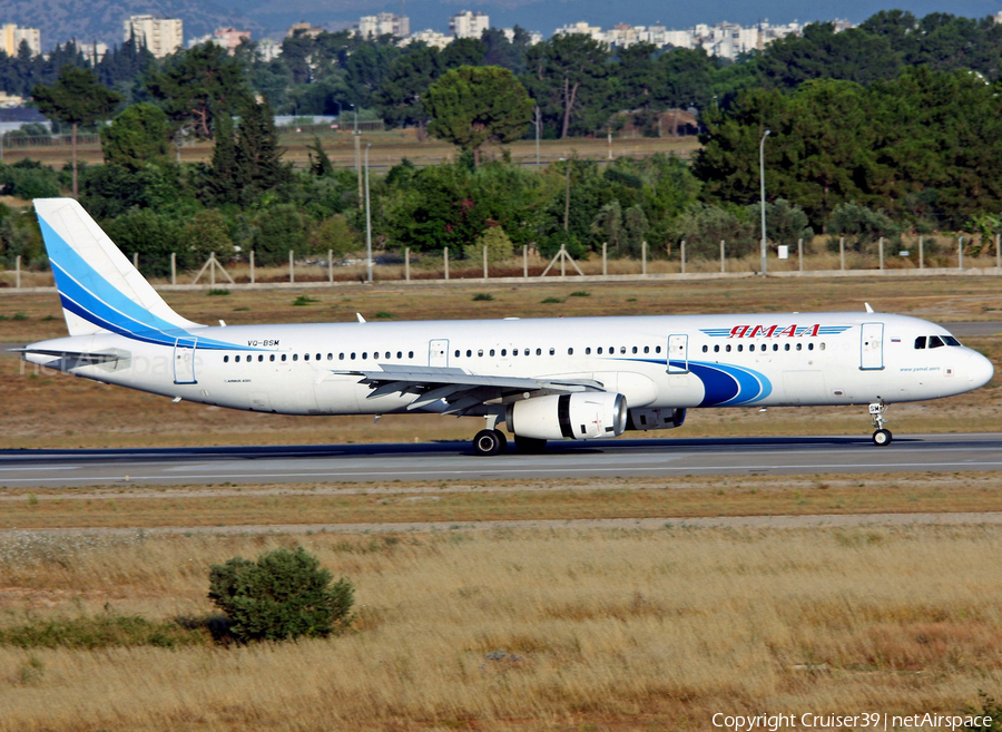 Yamal Airlines Airbus A321-231 (VQ-BSM) | Photo 368337