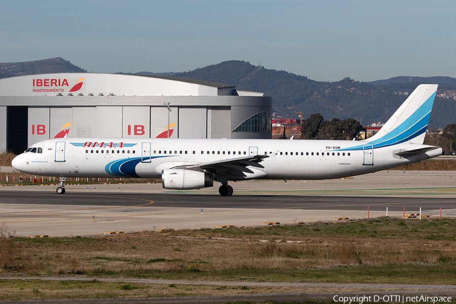 Yamal Airlines Airbus A321-231 (VQ-BSM) | Photo 292174