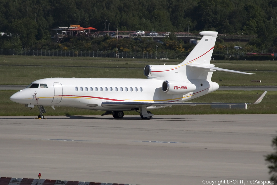 Shell Aircraft International Dassault Falcon 7X (VQ-BSN) | Photo 408854