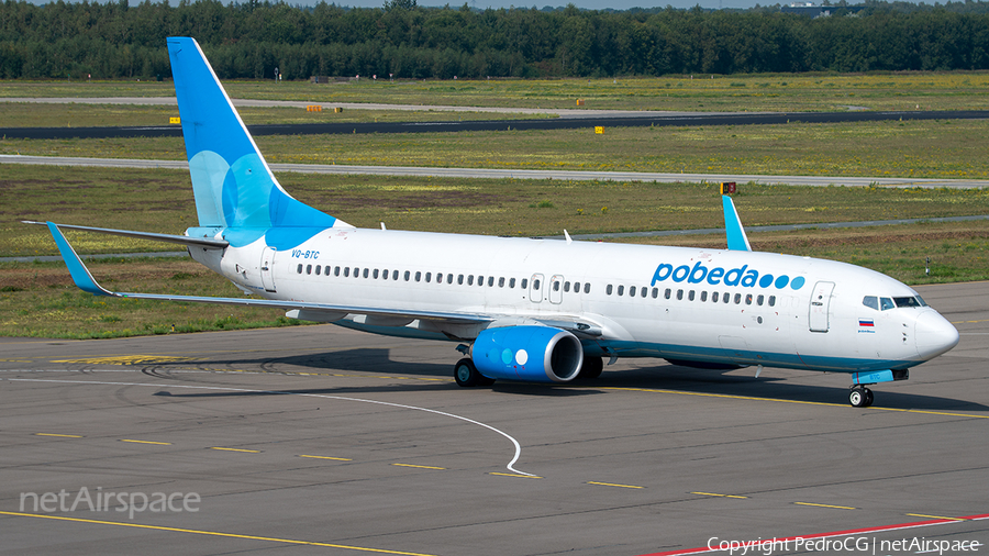 Pobeda Boeing 737-8MA (VQ-BTC) | Photo 450090