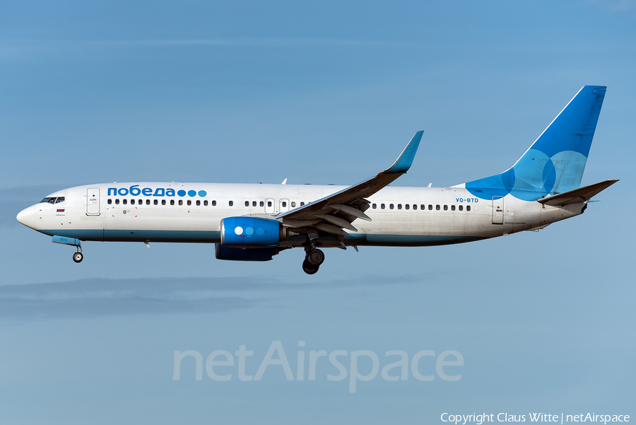 Pobeda Boeing 737-8MA (VQ-BTD) | Photo 373756