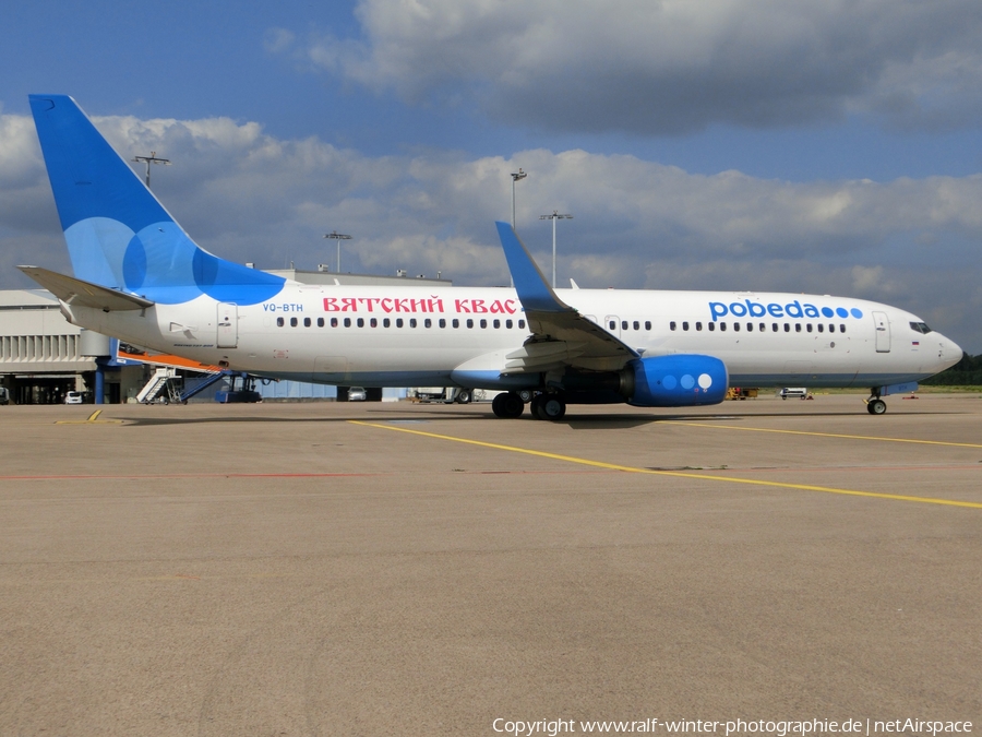 Pobeda Boeing 737-8LJ (VQ-BTH) | Photo 375367