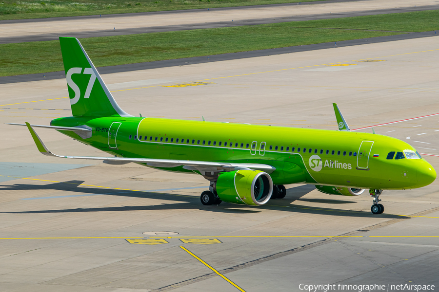 S7 Airlines Airbus A320-271N (VQ-BTO) | Photo 452178