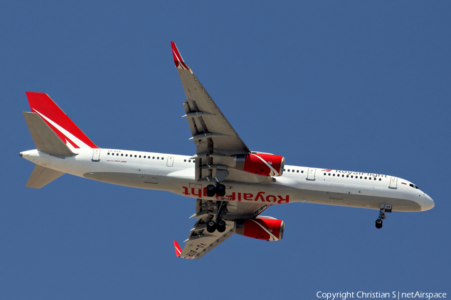 Royal Flight Boeing 757-28A (VQ-BTR) | Photo 98789
