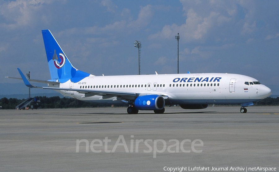 Orenair Boeing 737-8FZ (VQ-BTS) | Photo 396442