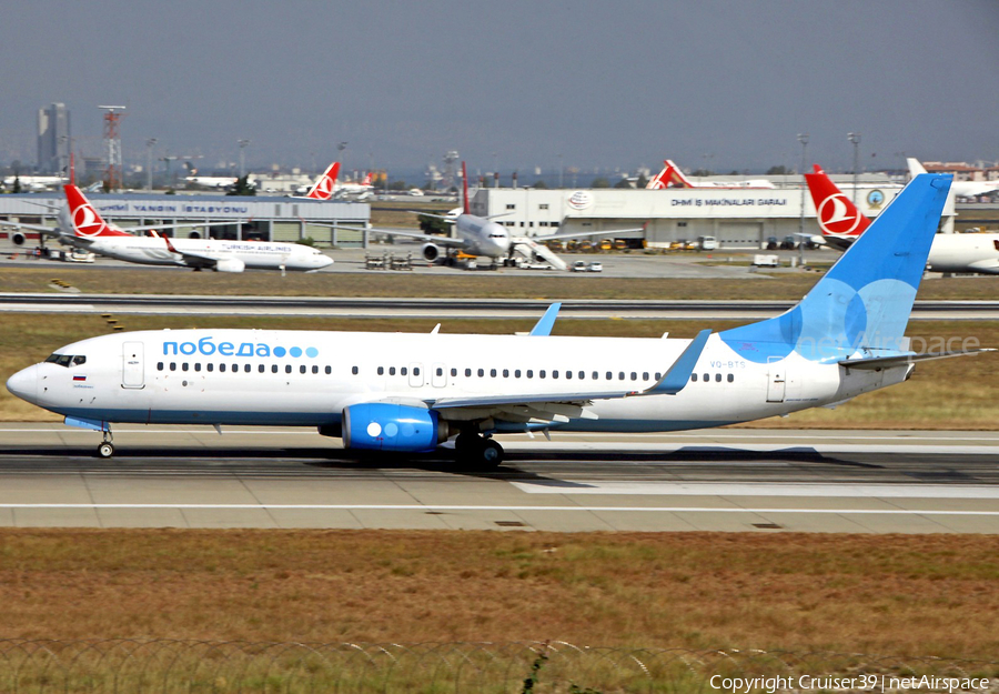 Pobeda Boeing 737-8FZ (VQ-BTS) | Photo 312961