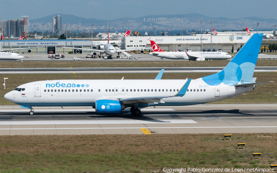 Pobeda Boeing 737-8FZ (VQ-BTS) | Photo 336498