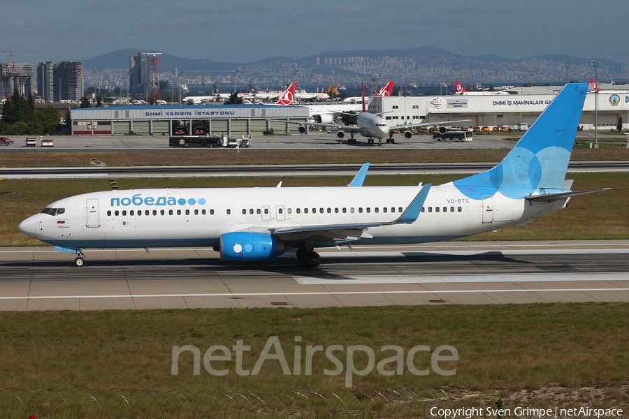 Pobeda Boeing 737-8FZ (VQ-BTS) | Photo 280587