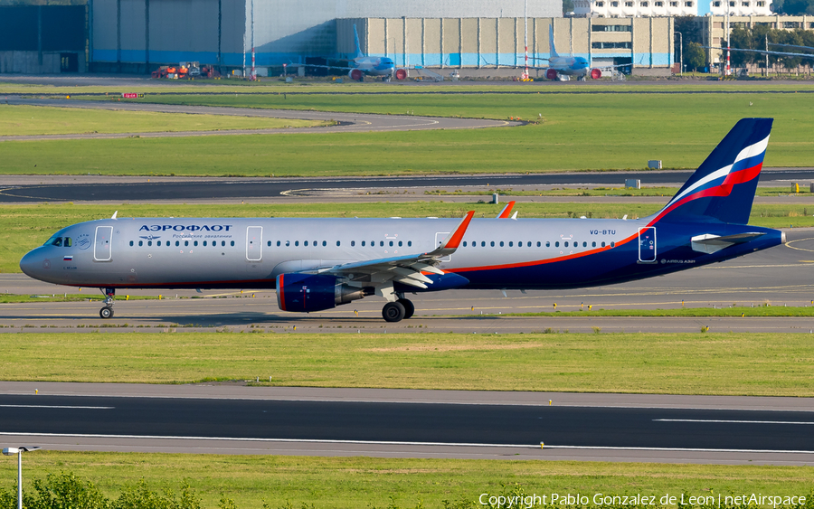 Aeroflot - Russian Airlines Airbus A321-211 (VQ-BTU) | Photo 350604