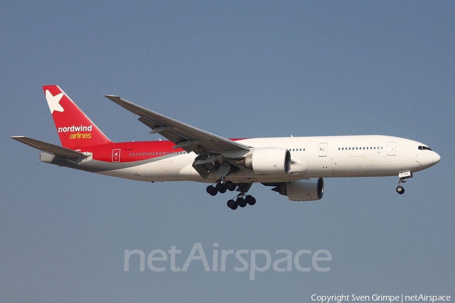 Nordwind Airlines Boeing 777-2Q8(ER) (VQ-BUD) | Photo 84880