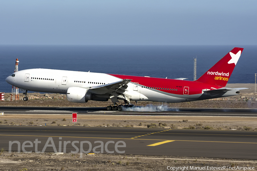 Nordwind Airlines Boeing 777-2Q8(ER) (VQ-BUD) | Photo 110343