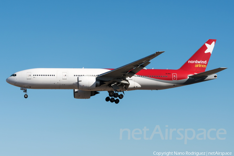 Nordwind Airlines Boeing 777-2Q8(ER) (VQ-BUD) | Photo 111648