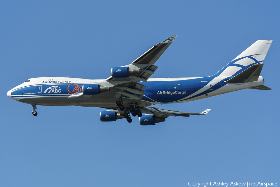 AirBridge Cargo Boeing 747-4EV(ERF) (VQ-BUU) | Photo 104223