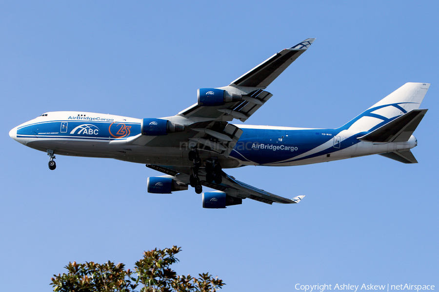 AirBridge Cargo Boeing 747-4EV(ERF) (VQ-BUU) | Photo 187157