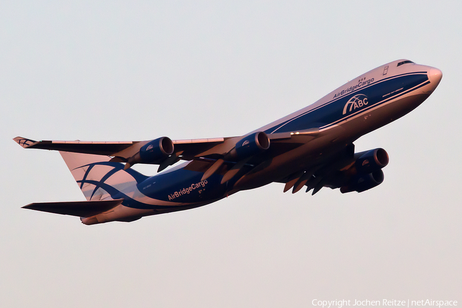 AirBridge Cargo Boeing 747-4EV(ERF) (VQ-BUU) | Photo 77160