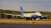 Silk Way Airlines Boeing 747-83QF (VQ-BVC) at  Luxembourg - Findel, Luxembourg