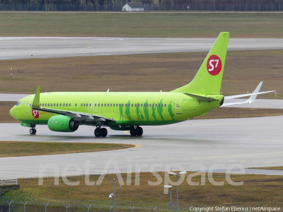 S7 Airlines Boeing 737-8GJ (VQ-BVK) | Photo 364491