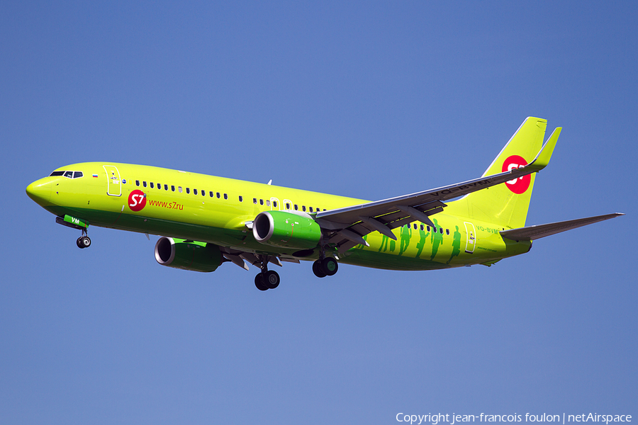 S7 Airlines Boeing 737-8GJ (VQ-BVM) | Photo 90637